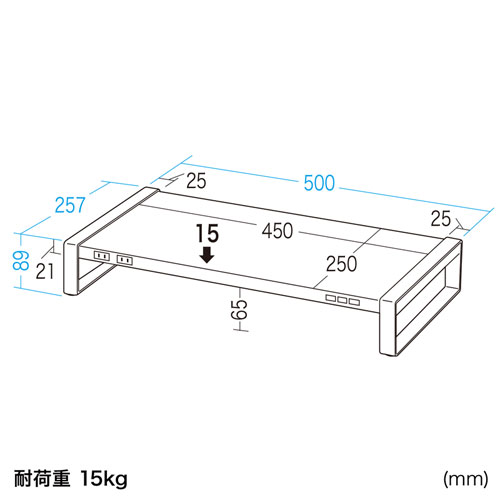 d^bvUSBnu̕t̋ԂLpłドbNBUSB 5Gbps~1|[gAUSB2.0~2|[gBW500mmEzCgB